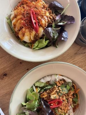 Two starters  at Well Being in Cologne