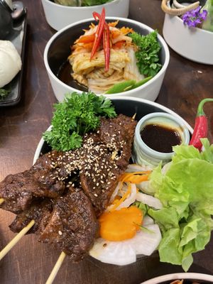 Soy meat   at Well Being in Cologne