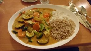 Rotes Curry at Well Being in Cologne