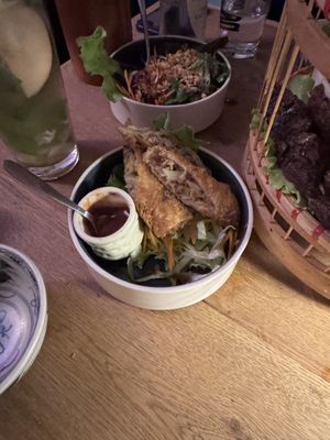 Spring rolls   at Well Being in Cologne