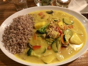 Mango Kokos Curry  at Well Being in Cologne