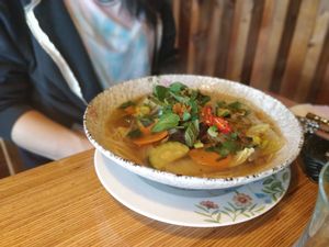 Noodle Soup at Well Being in Cologne