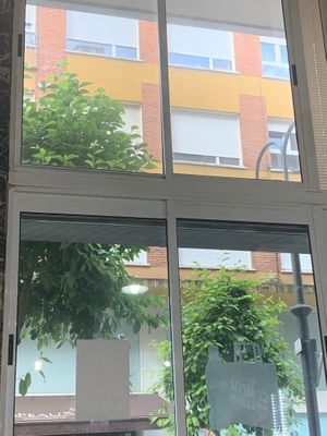 View outside- they do offer outdoor seating  at Thundersgreen in Aviles