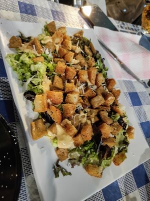 Ensalada César at Thundersgreen in Aviles