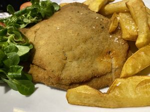 Cachopo de seitan at Thundersgreen in Aviles