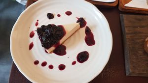 Cheesecake at Zeroism - Vegan Café & bakery in Ho Chi Minh City