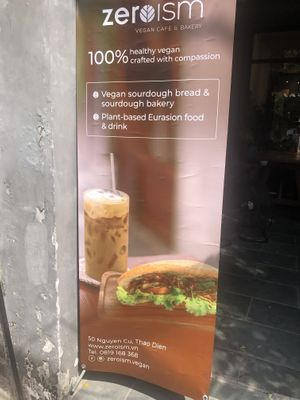   at Zeroism - Vegan Café & bakery in Ho Chi Minh City