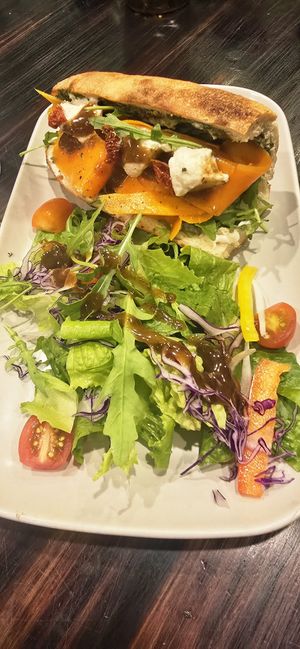 Smoked carrot sourdough at Zeroism - Vegan Café & bakery in Ho Chi Minh City