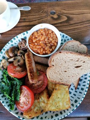 Vegan Full English  at Temperance in Leamington Spa