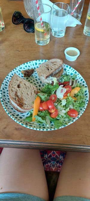 Falafel sandwich at Temperance in Leamington Spa