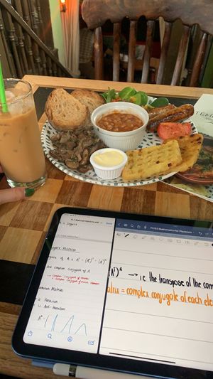 English breakfast   at Temperance in Leamington Spa