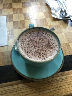 Hot chocolate   at Temperance in Leamington Spa