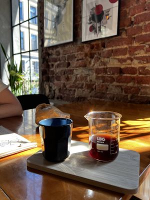 Coffee with breakfast for extra 6pln  at Owoce i Warzywa - Piotrkowska in Lodz