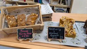 Cake Selection at E Bella in Clitheroe