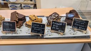 Cake Selection at E Bella in Clitheroe