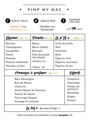   at YO' Mac and Cheese in Paris