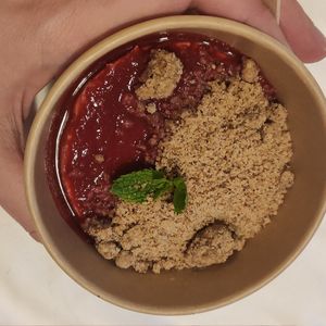 Panna cotta à la truffe at Lipopette in Lyon