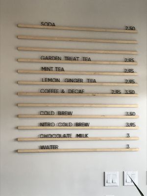 Some refreshments  at Broad Street Dough Co in Encinitas