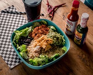 Vegan Salad at CHEZWaWa - Châtelain in Brussels