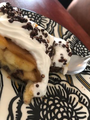 Banoffee pie at Café Contresort in Paris