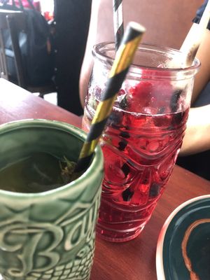 Marie Laveau and Karaba at Café Contresort in Paris