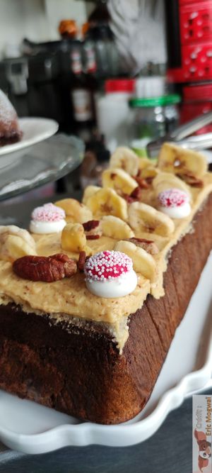 Banana Cakes at Café Contresort in Paris