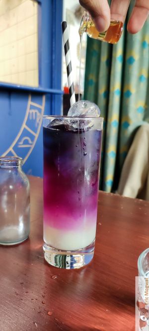 Cocktail at Café Contresort in Paris