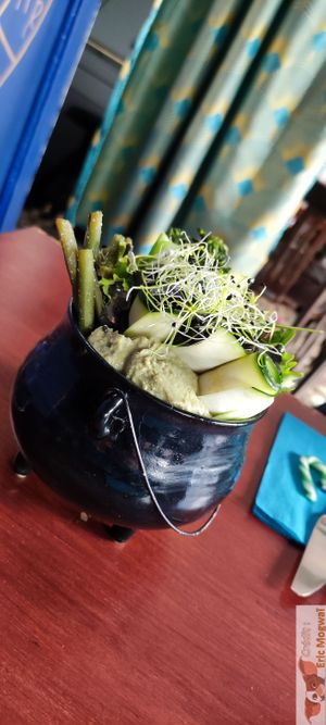 Elphaba Chaudron at Café Contresort in Paris