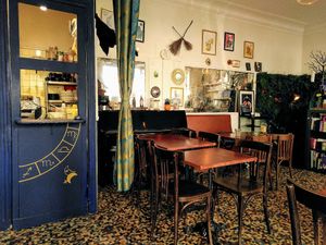Interior at Café Contresort in Paris