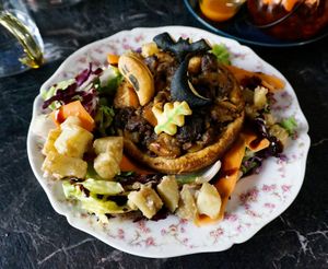 Tarte at Café Contresort in Paris