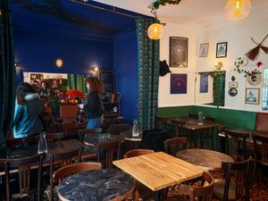 Insides at Café Contresort in Paris