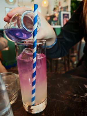 Home made citronnade at Café Contresort in Paris