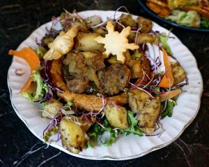 Tarte fine d'automne at Café Contresort in Paris