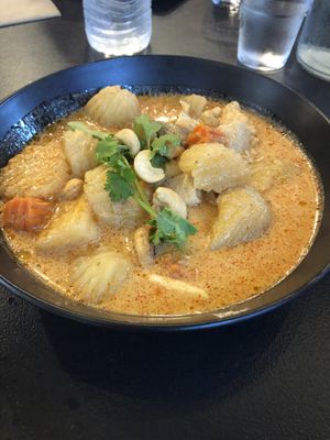 Amazing curry! at Blossoming Lotus in Surfers Paradise