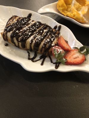 Fried Ice Cream! at Blossoming Lotus in Surfers Paradise