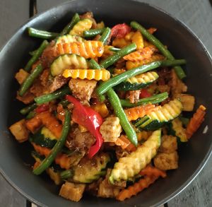 Stir fried Lemongrass at Blossoming Lotus in Surfers Paradise