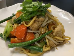 Hokies noodles   at Blossoming Lotus in Surfers Paradise