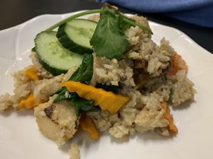 Fried rice at Blossoming Lotus in Surfers Paradise