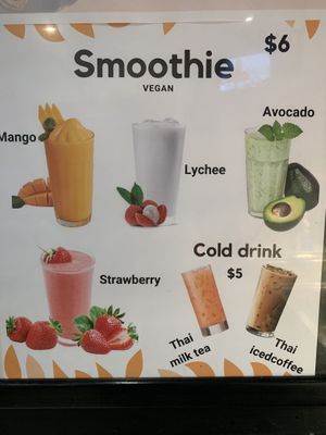 Vegan smoothies!   at Blossoming Lotus in Surfers Paradise