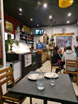Inside seating at Blossoming Lotus in Surfers Paradise