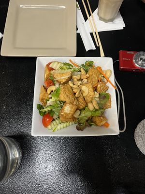 tofu saladd  at Blossoming Lotus in Surfers Paradise