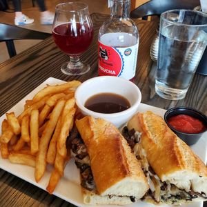 French Dip at Conflux Taphouse in Missoula