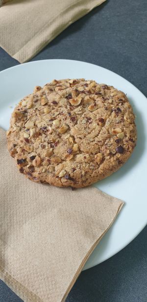 Schoko-Haselnuss Cookie at Café Moritz in Hildesheim