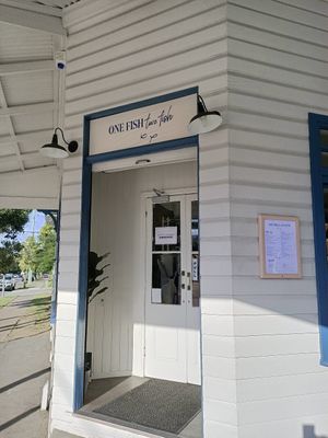 Restaurant at One Fish Two Fish in Kangaroo Point