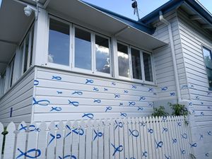 Restaurant at One Fish Two Fish in Kangaroo Point