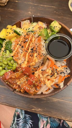 Poke Bowl  at Grá Irish Gastropub in Mallorca