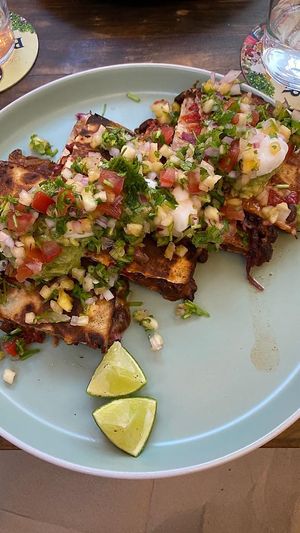 Quesadillas at Grá Irish Gastropub in Mallorca