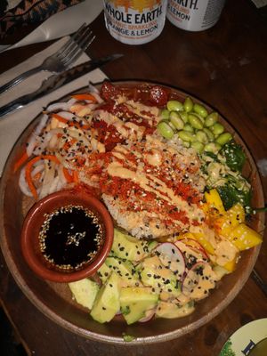 Poke Bowl at Grá Irish Gastropub in Mallorca