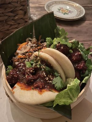 Bao Buns  at Grá Irish Gastropub in Mallorca
