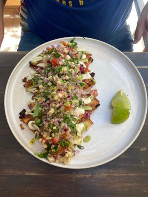 Quesadillas  at Grá Irish Gastropub in Mallorca